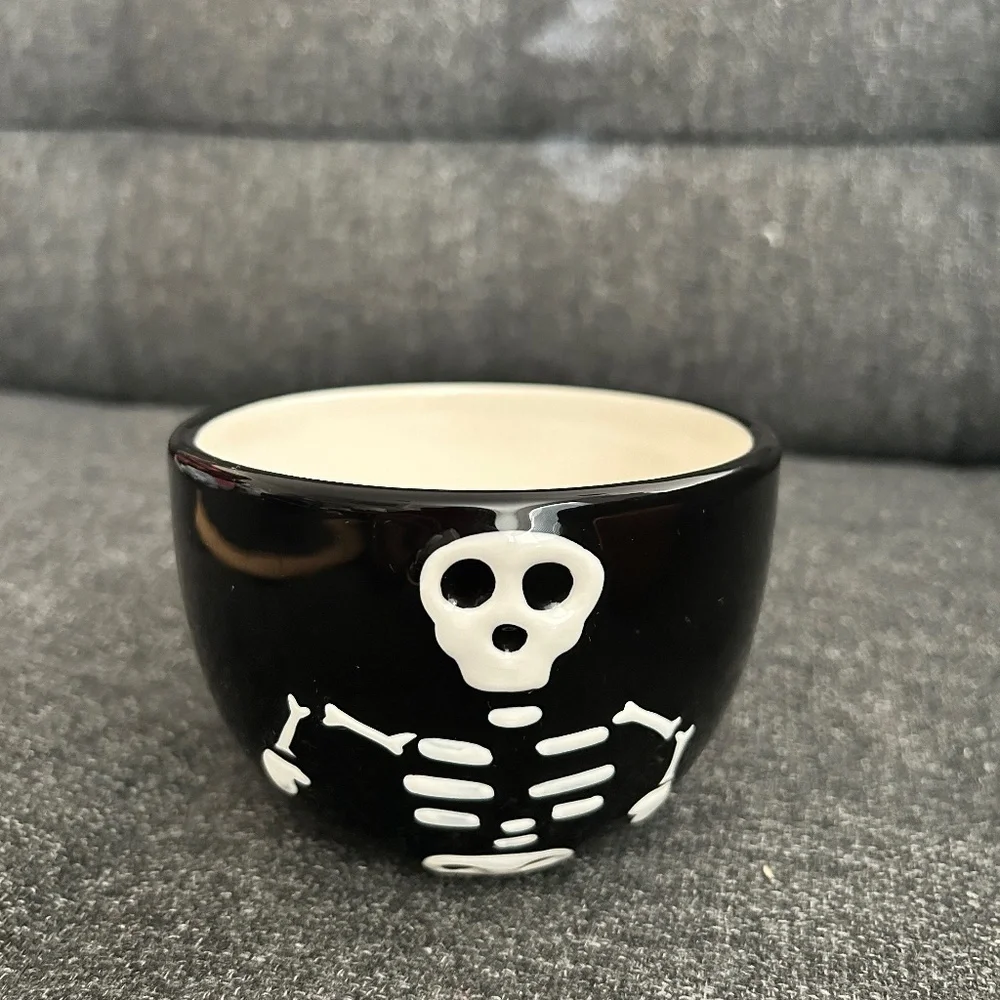 Target Halloween Skeleton Candy Bowl
